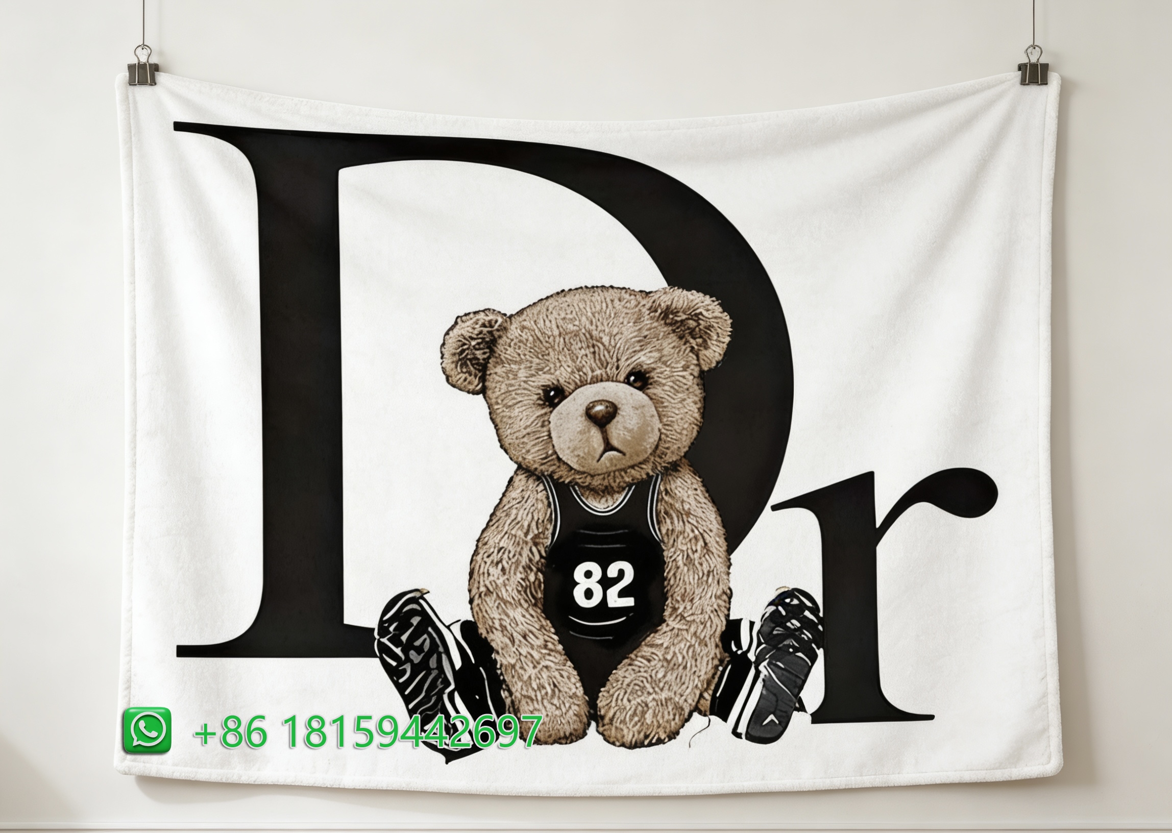 Dior Throw Blankets